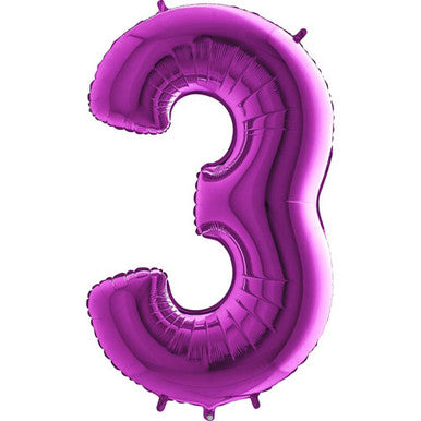 Purple Number 3