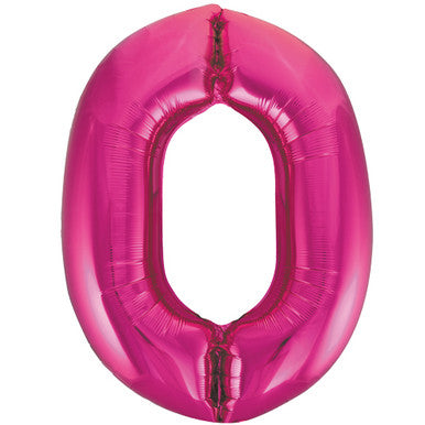 Magenta Pink Number 0