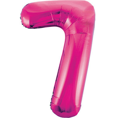 Magenta Pink Number 7