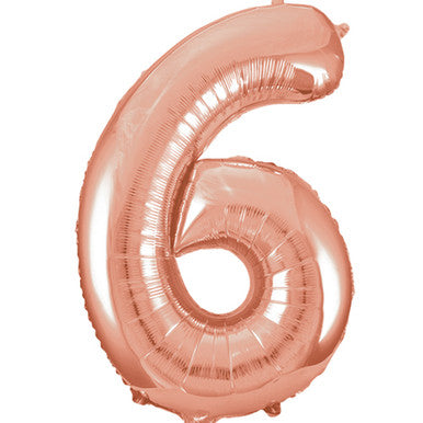 Rose Gold Number 6